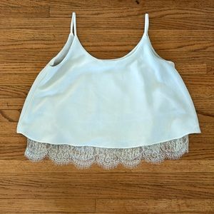 Storets White Crop Top